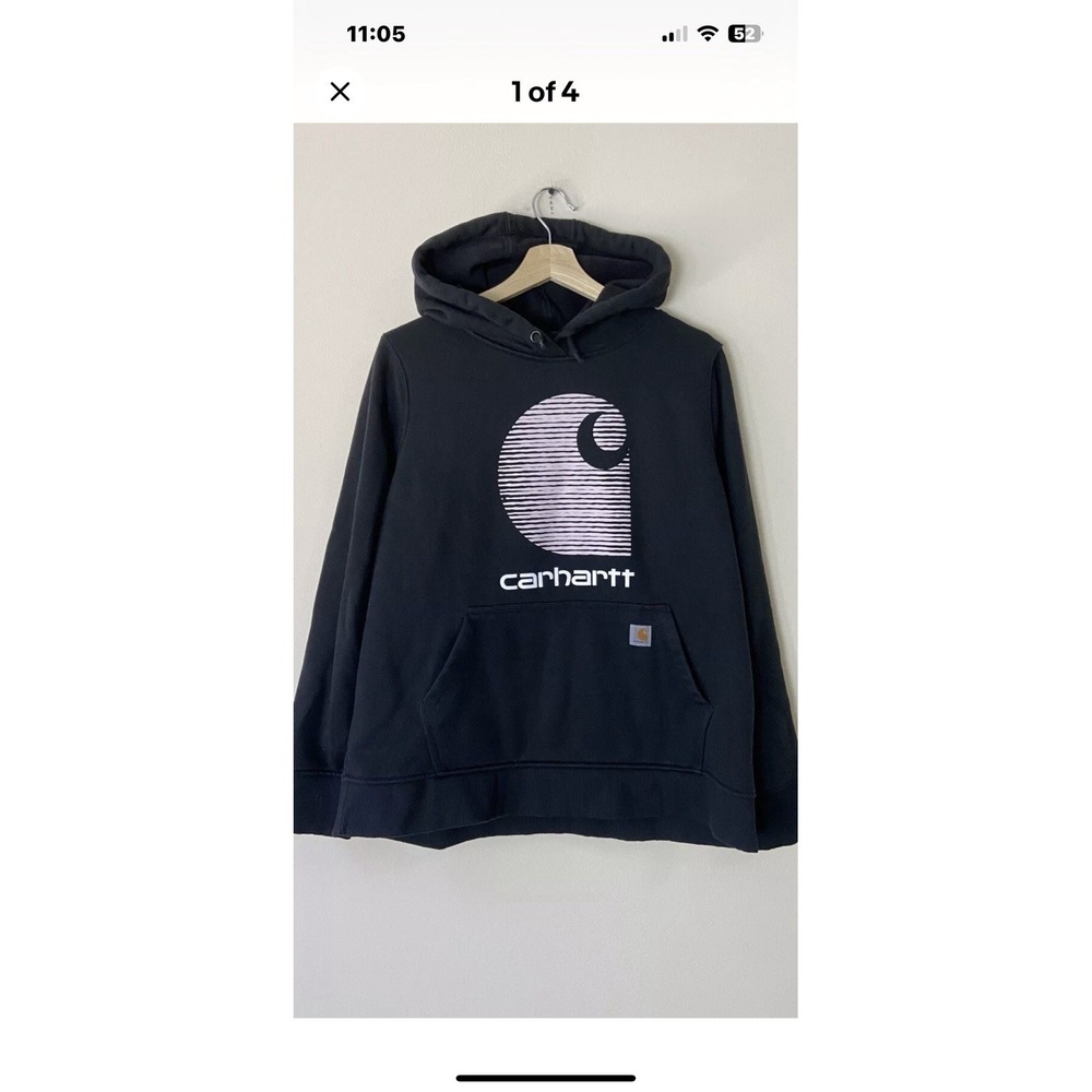 carhartt jacket 1x black Pullover Rain Defender